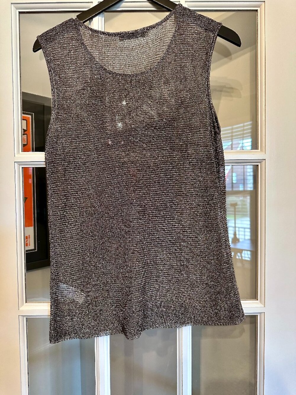 Dex Metallic Mesh Tank
